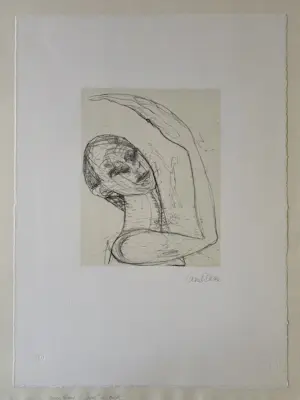 Leon Golub - Lot van 9 grafische werken (o.a. Golub, Einhoff, Kressel, Merz) kopen? Bied vanaf 60!