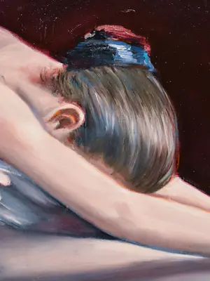 Louis Nagelkerke - Olieverf op doek: Ballerina(Prachtig groot werk!) kopen? Bied vanaf 1250!