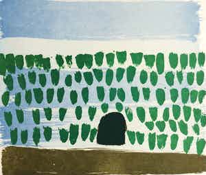 Klaas Gubbels - De heg verkocht voor € 135!