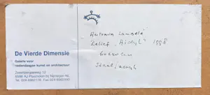 AcheterAntonia Lambelé - Aidyl, reliëf van acrylverf/staal op paneel? Enchérissez de 395!