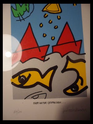 Peter Louman - Zeefdruk, Over water gesproken... kopen? Bied vanaf 25!