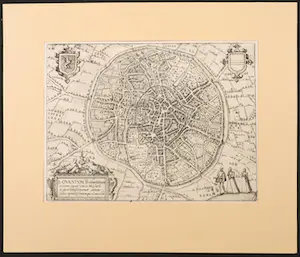 Ludovico Guicciardini - Gravure, Lovanium Brabantiarum kopen? Bied vanaf 35!