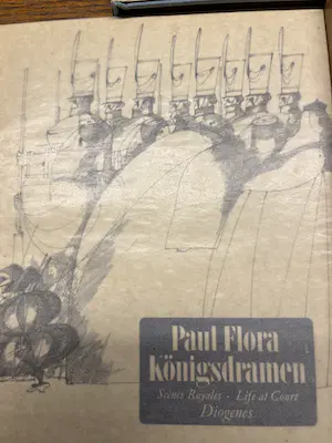 Paul Flora - 3 gesigneerde boeken , bovendien voorzien van een kleine tekening. kopen? Bied vanaf 98!