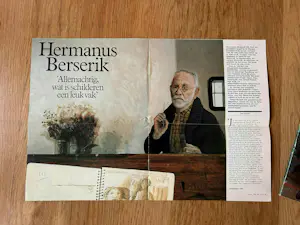 Herman Berserik - “Soms begin ik bij de lucht” – Museumcatalogus 1979 kopen? Bied vanaf 20!