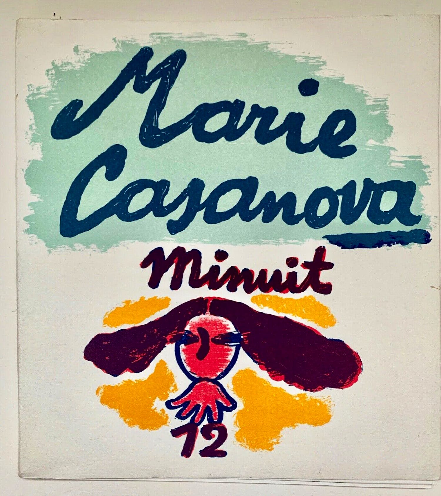 Corneille - Boek met litho's - Minuit. verkocht voor € 500!