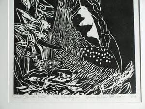 Jatie van Melle - Grote ingelijste houtsnede , Sponsorgeschenk BKR 2004 – nr. 27/40 kopen? Bied vanaf 50!