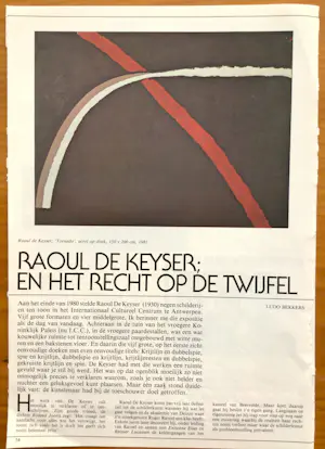 Alphons Freijmuth - Raoul De Keyser - Etienne Elias - Yvan Theys - Diverse Nieuwe Visie kopen? Bied vanaf 80!