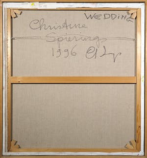 Christine Spierings - Olieverf op doek, Wedding - Ingelijst (Groot) kopen? Bied vanaf 1!