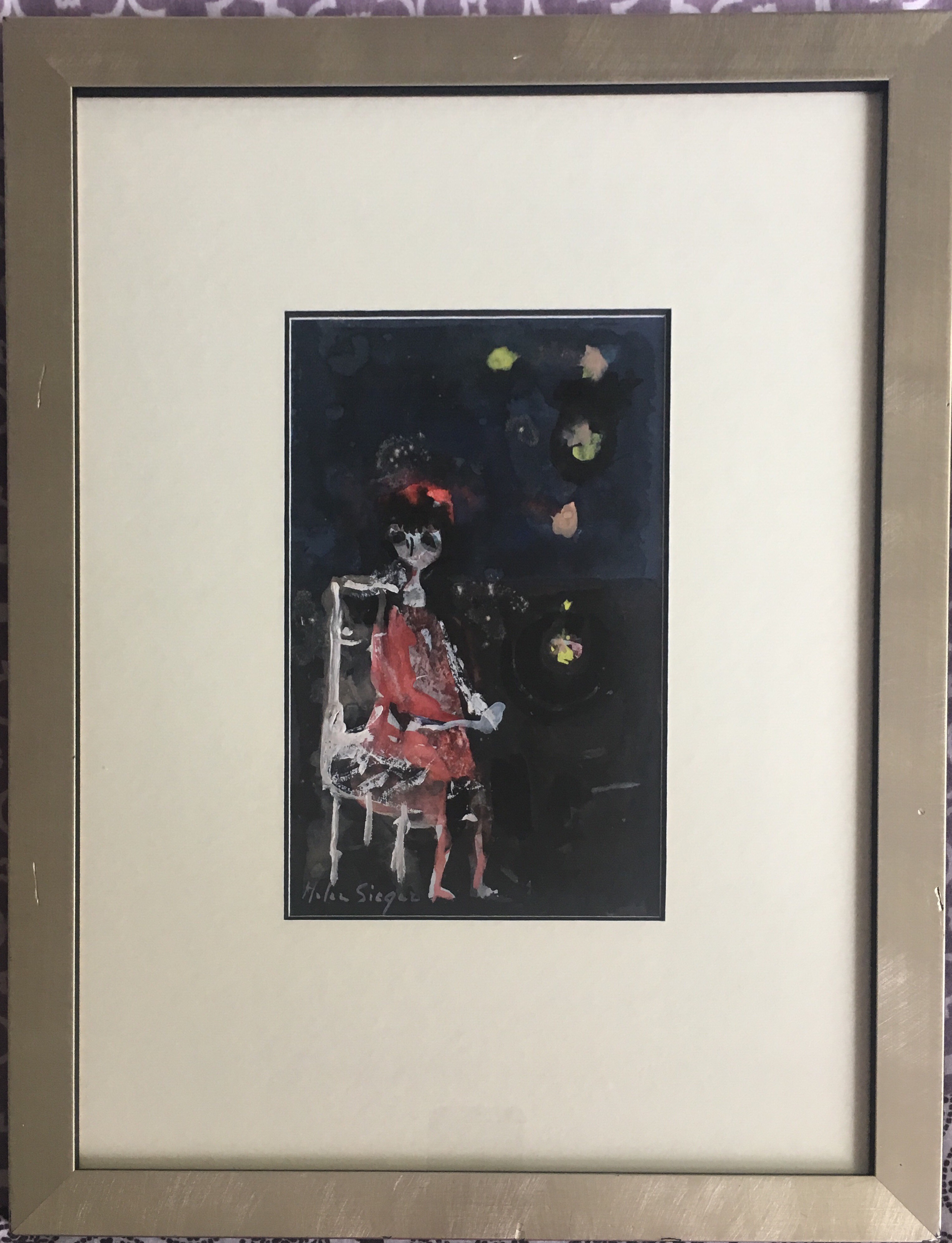 Helen Sieger - "Vrouw in de nacht" verkocht voor € 80!