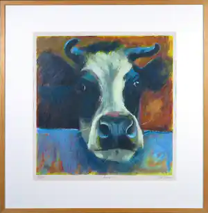 Theo Onnes - Zeefdruk, Anna - Ingelijst vendu pour 40€ !