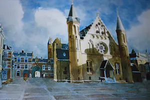 Leo Wisselink - schilderijen van Den Haag: 2 hardcovers > allebei gesigneerd kopen? Bied vanaf 50!