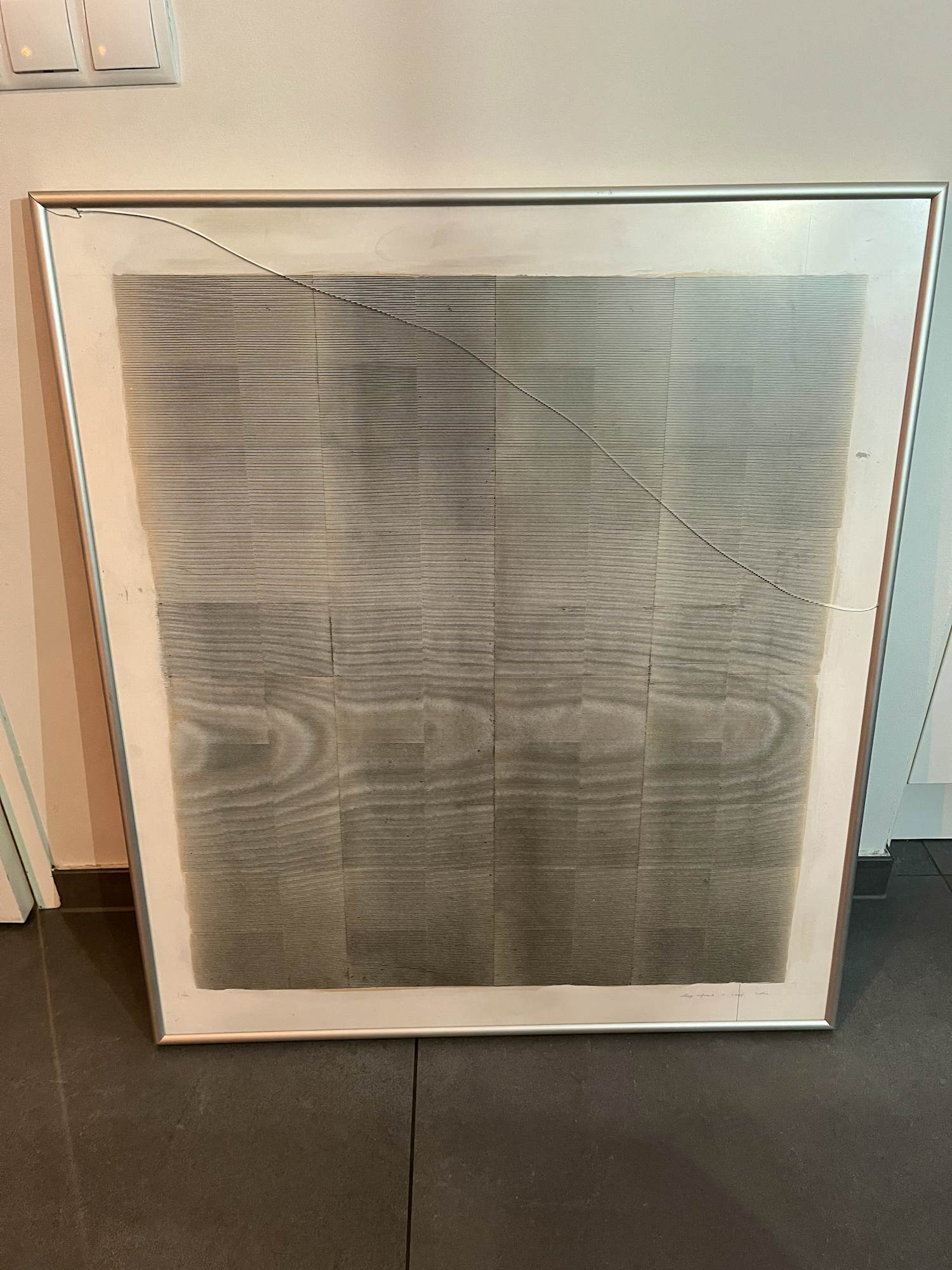 Lei Molin - Collage zeefdruk proef kopen? Bied vanaf 300!