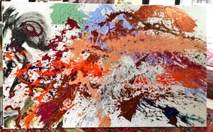 Niet of onleesbaar gesigneerd - c3382-5 - abstract expressionisme kopen? Bied vanaf 10!