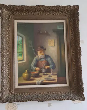 Cor Bouter - Oude man met pijp kaufen? Bieten Sie von 125!