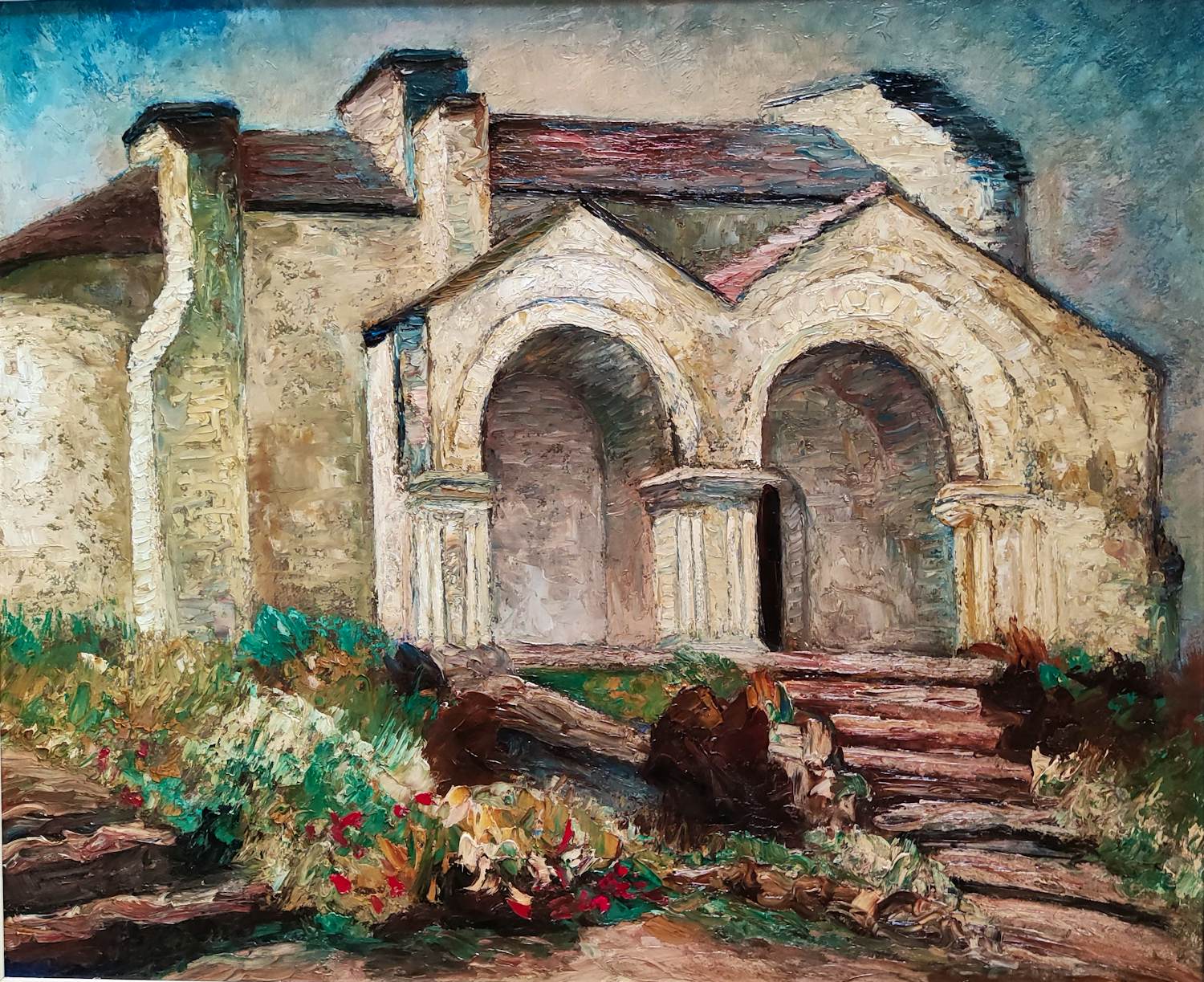 Conrad Kickert - La Chapelle de Saint Macé verkocht voor € 330!