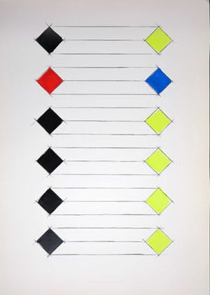 Wim Smits - Acryl op papier, Analytical Systems Variations Series (Groot) kopen? Bied vanaf 50!