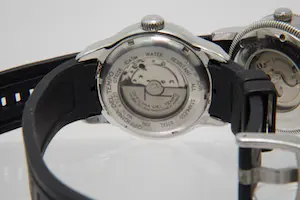 60 - Twee Stalen Unisex polhorloge met rubberenband Vendoux/Officina del Tempo kopen? Bied vanaf 20!