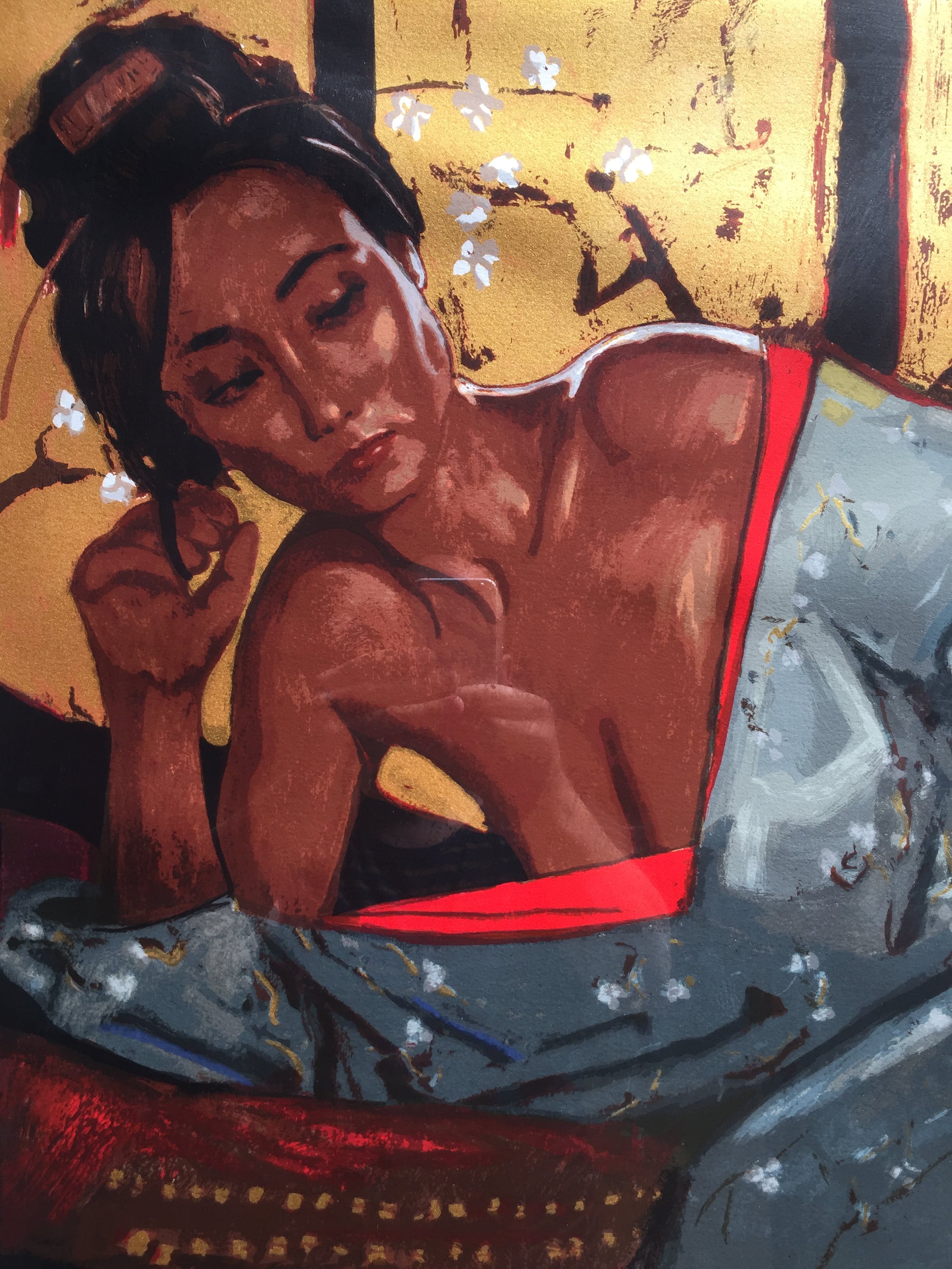 Nico Vrielink - Jeane In Grijze Sarong kopen? Bied vanaf 50!