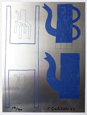 Klaas Gubbels - Kannen, zeefdruk op aluminium kopen? Bied vanaf 250!