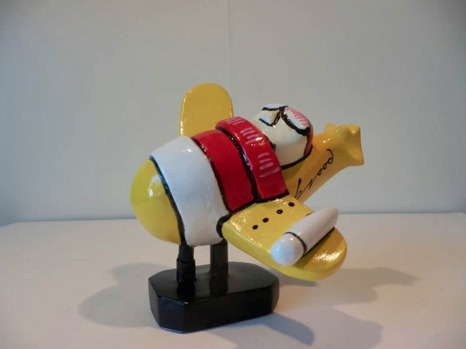 Herman Brood - Sculptuur van Kunsthars RED BARON kopen? Bied vanaf 10!