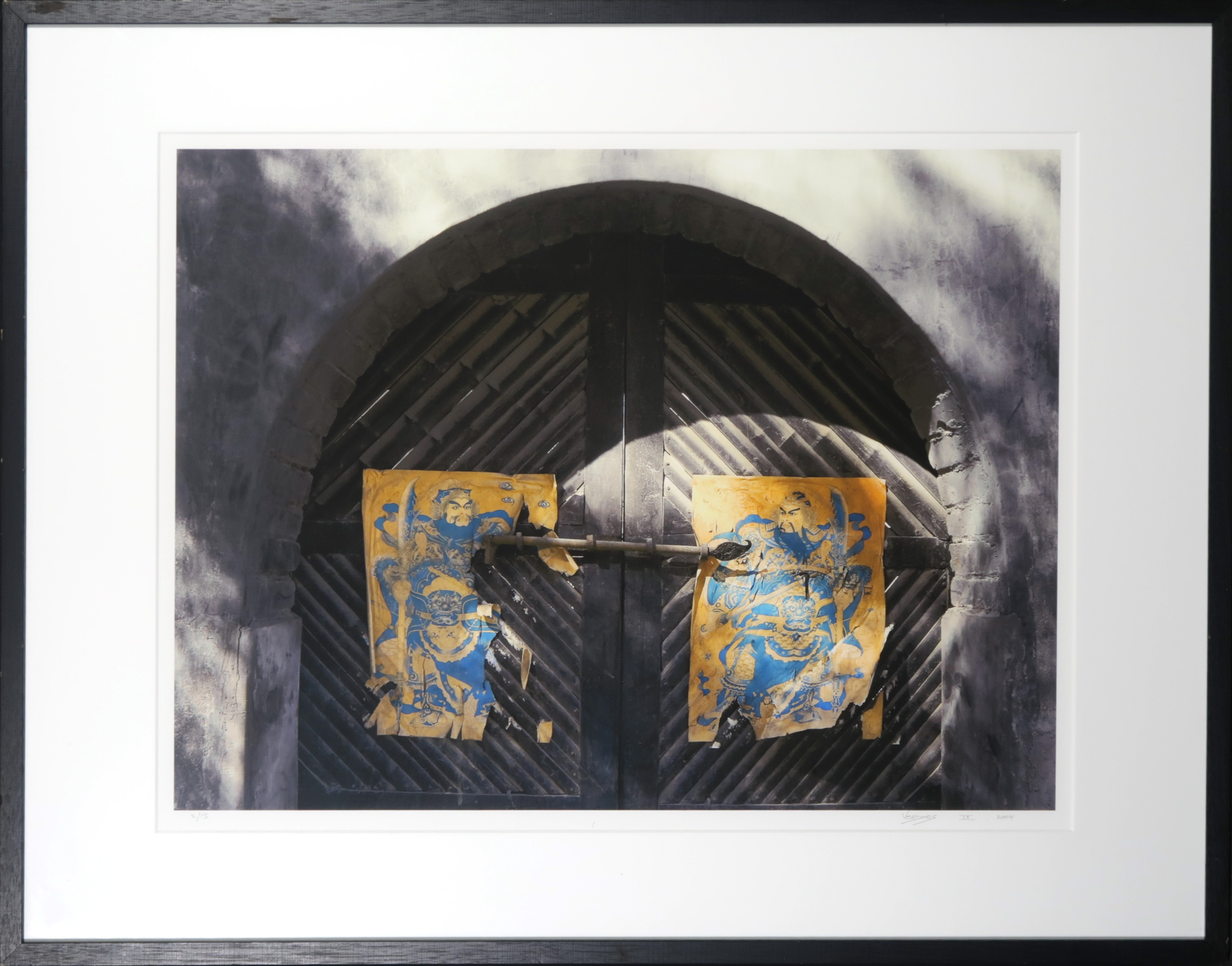 Mark Verdoes - Giclee, Poortwachter - Ingelijst verkocht voor € 75!