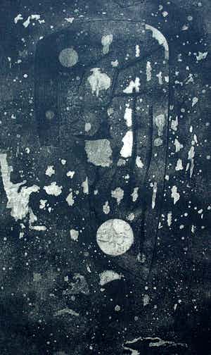 Wout van Heusden - Ets - 1970 verkocht voor € 55!