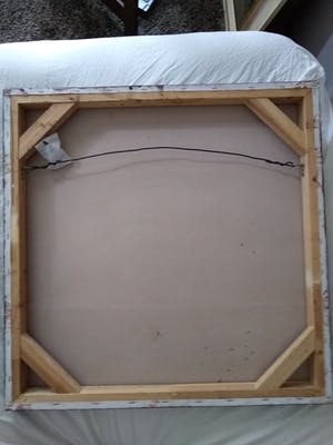 Niet of onleesbaar gesigneerd - Twee moderne Afrikaanse portretten kopen? Bied vanaf 1!