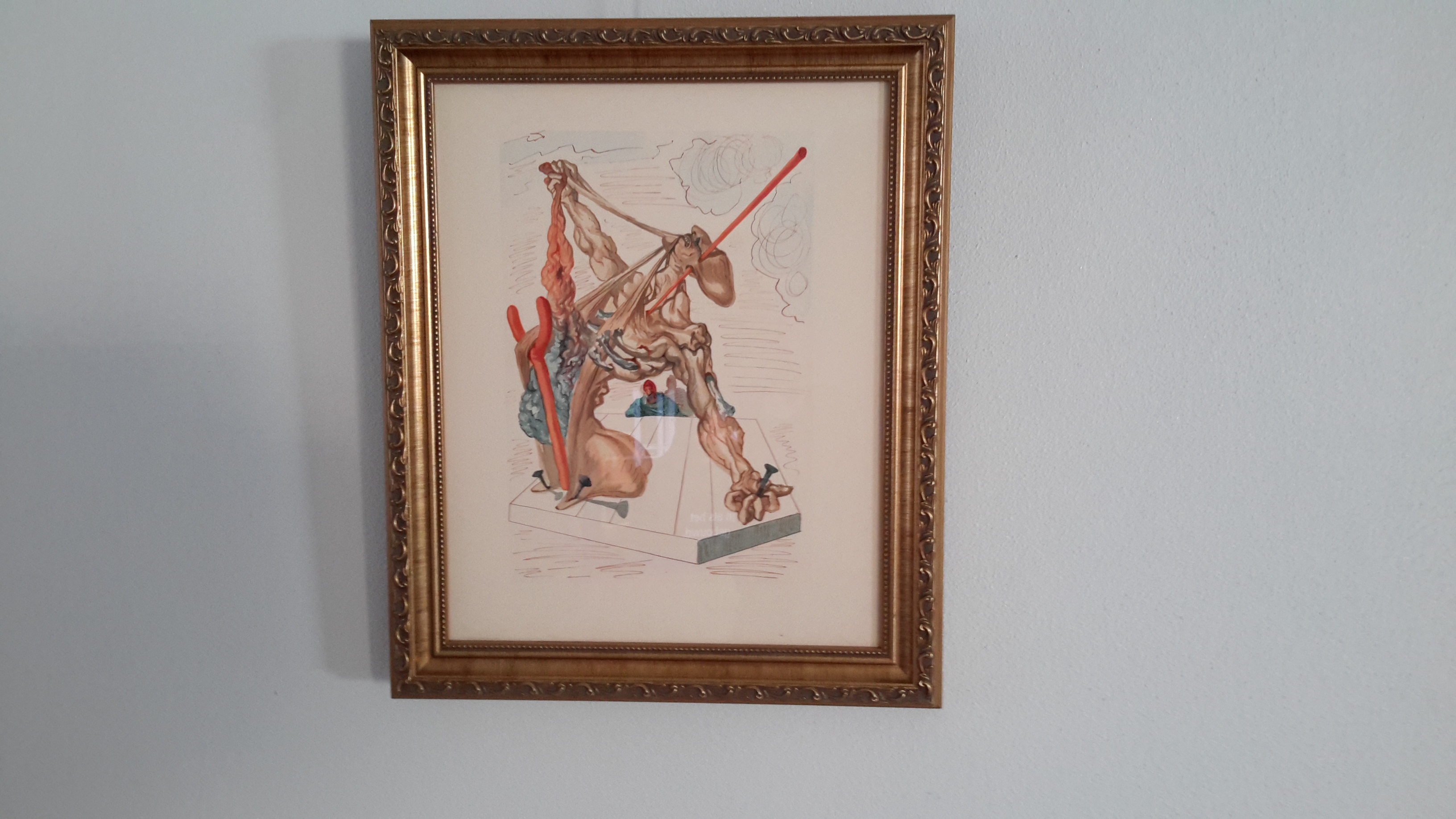 Salvador Dali - Divine comedy enfer 29 les falsificacteurs kopen? Bied vanaf 1!