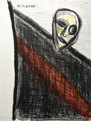 Etienne Elias - litho ‘Ik in 2036’ - oplage VIII kopen? Bied vanaf 75!