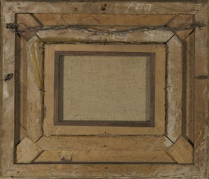 Niet of onleesbaar gesigneerd - Olieverf op doek, Oude man in studeervertrek - Ingelijst kopen? Bied vanaf 1!