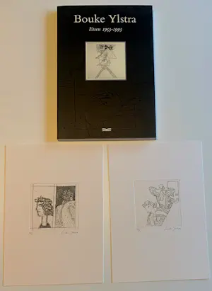 Buy Bouke Ylstra - 2 etsen + boek- 1992? Bid from 70!