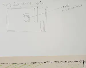 Co Westerik - Polikliniek, zeefdruk met persoonlijke aantekeningen (groot) kopen? Bied vanaf 250!