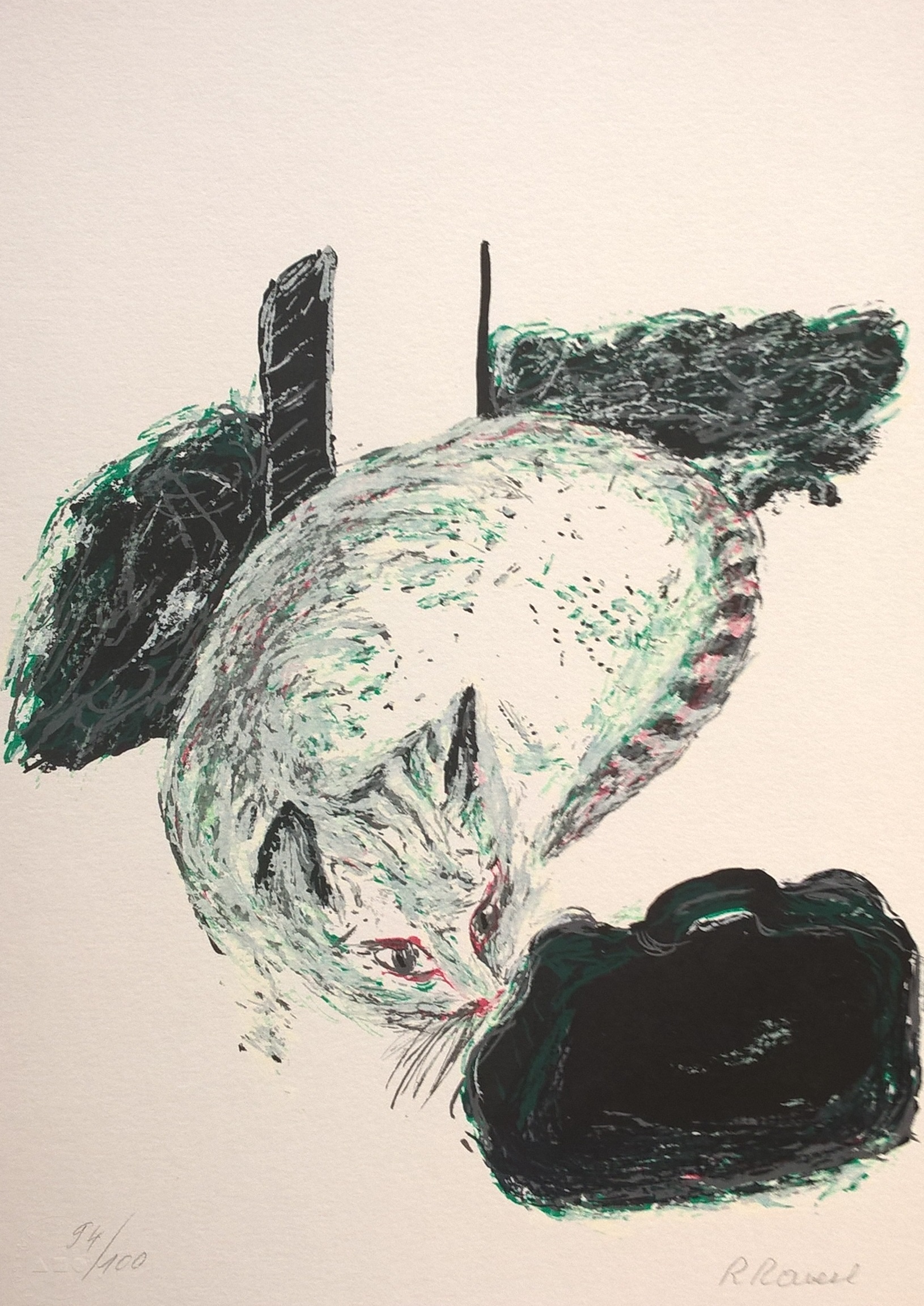 Roger Raveel - felix vulgaris – 6 zeefdrukken kopen? Bied vanaf 2175!