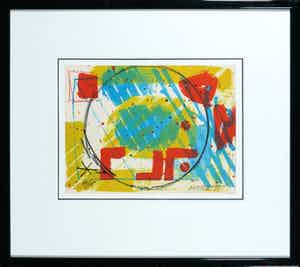 Sam Middleton - Litho, Zonder titel verkocht voor € 1!