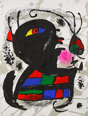 Joan Miro - Original-Lithographie kaufen? Bieten Sie von 1!