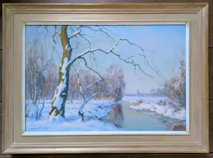 Johan Meijer - Winter bij Blaricum kopen? Bied vanaf 800!