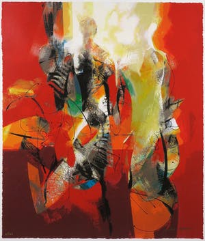 Peter Meijer - Zeefdruk, De dag dat jij kwam - Ingelijst (Groot) kopen? Bied vanaf 60!