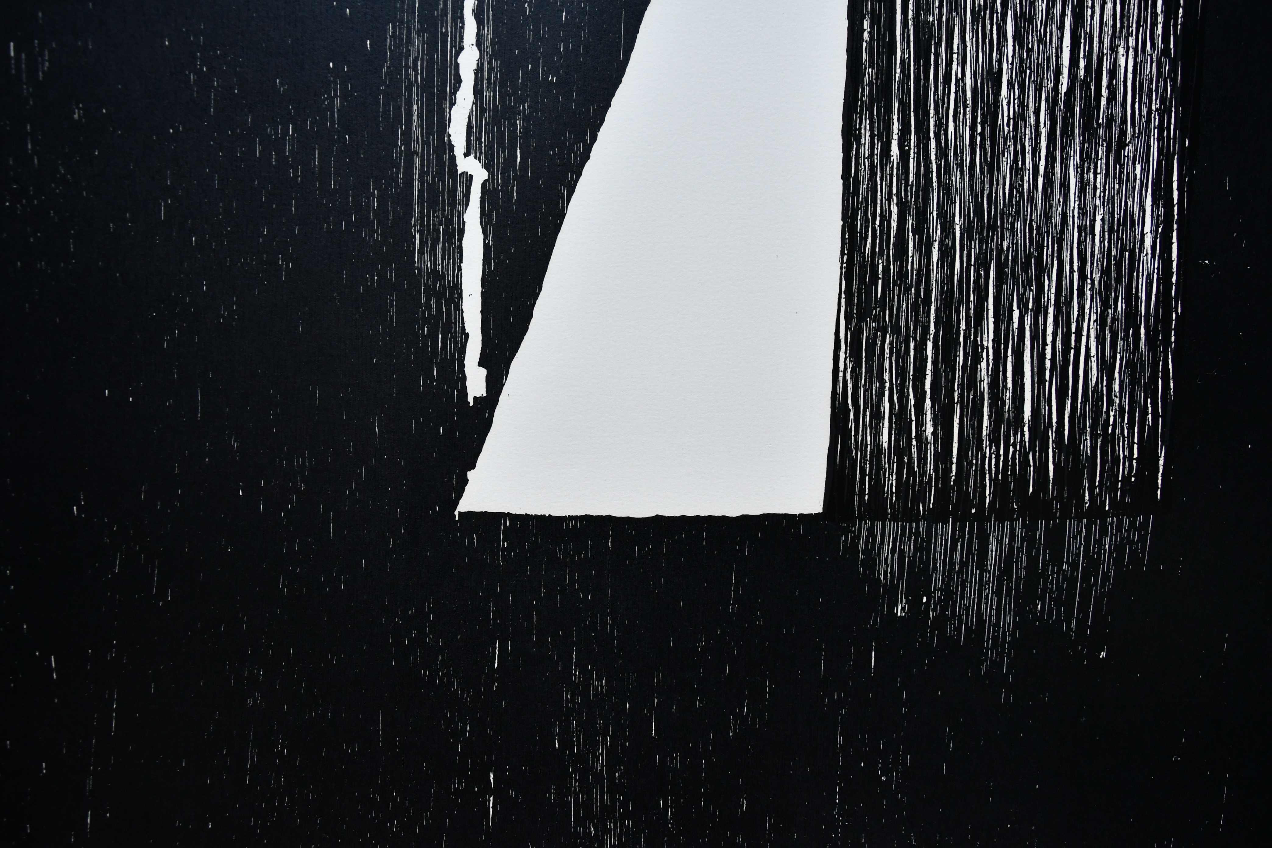 Guillaume Le Roy - Guillaume Le Roy # COMPOSITIE # groot formaat houtsnede, 1984, mint kopen? Bied vanaf 95!
