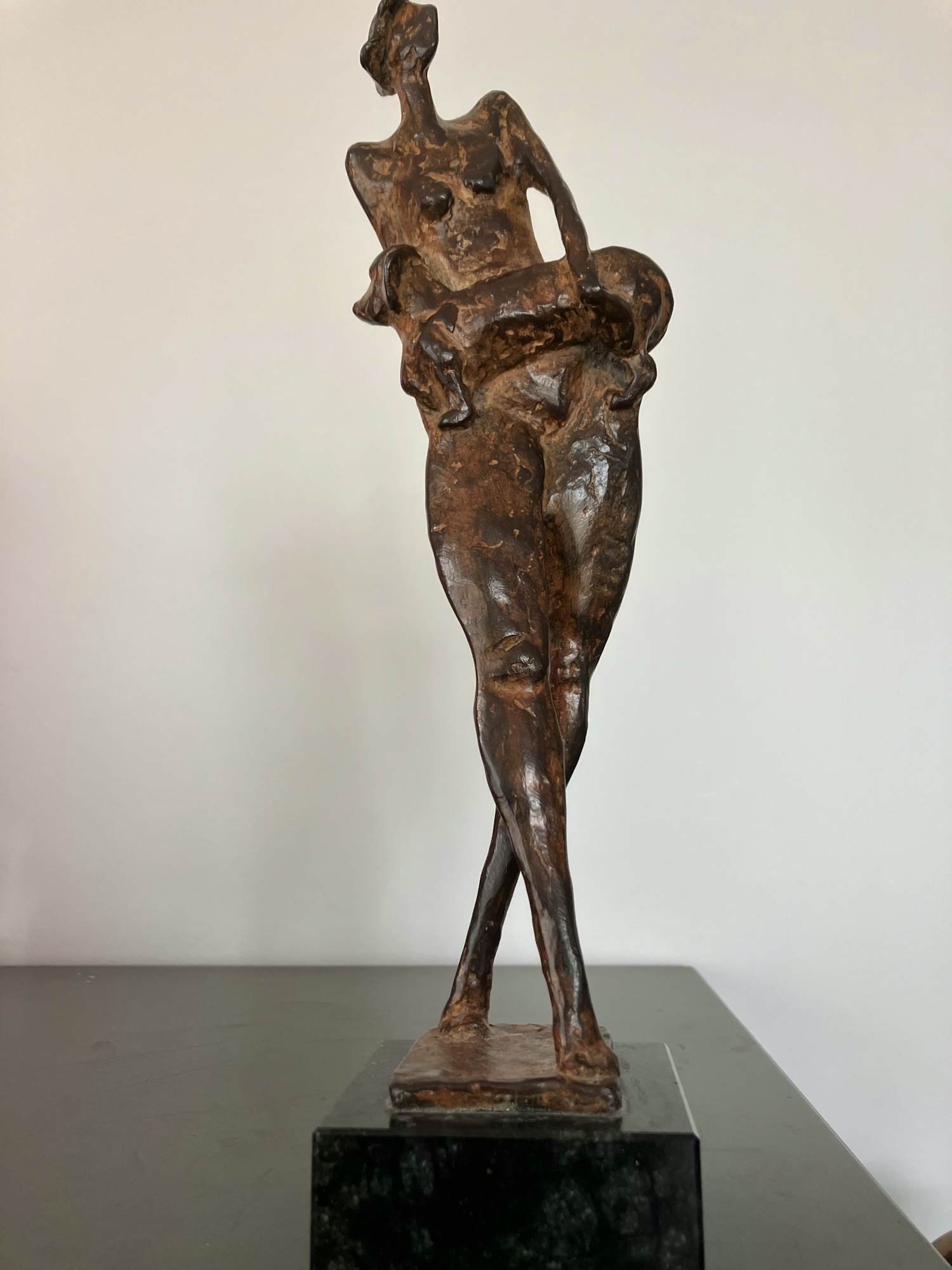 Marian Kievits - Vrouw met teckel verkocht voor € 125!