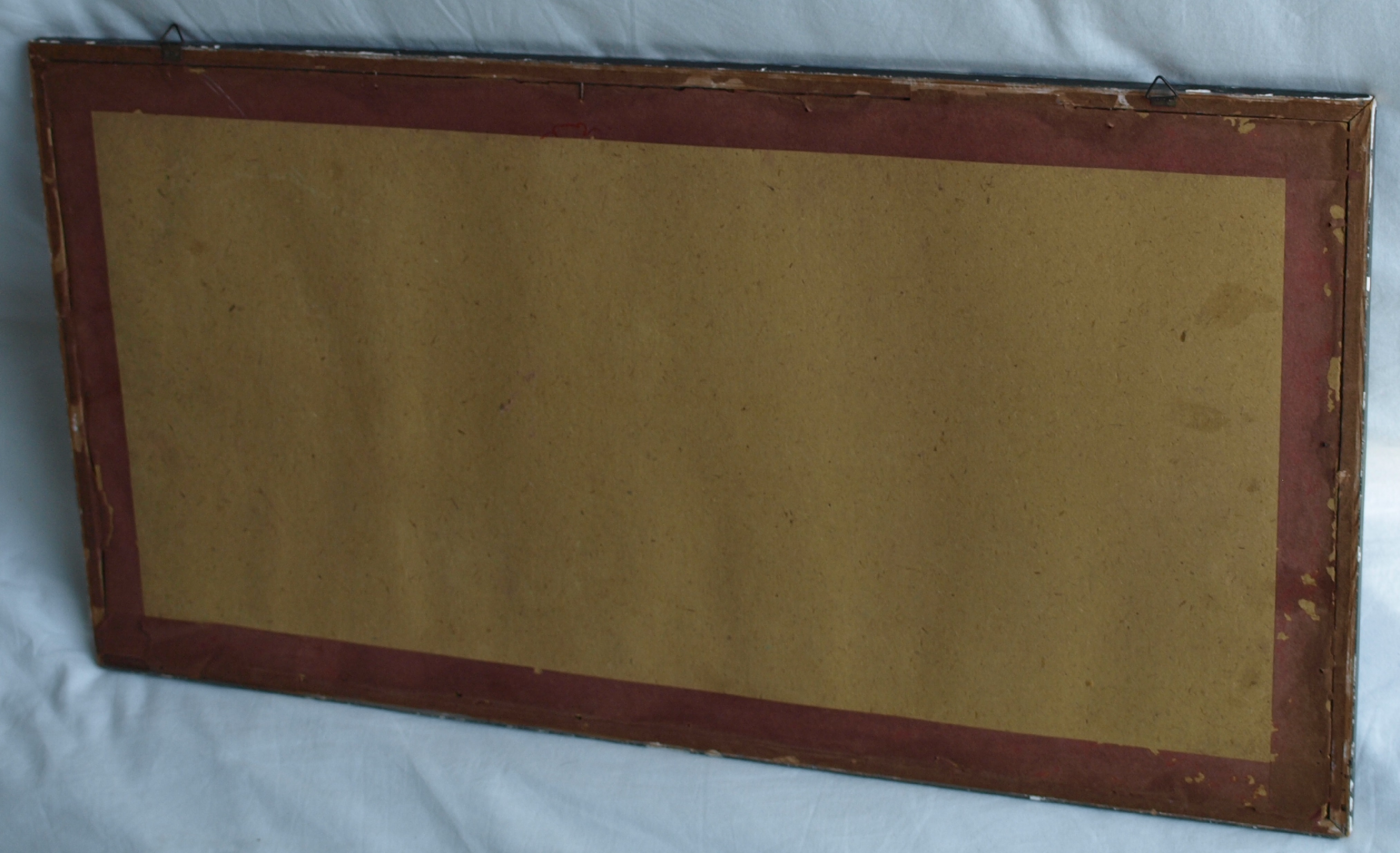 Niet of onleesbaar gesigneerd - Pasteltekening , Watergezicht – gesigneerd & ingelijst  kopen? Bied vanaf 1!