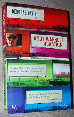 Andy Warhol - ingelijst 'Cow' 1989 + 3 boekwerken: Nat Finkelstein-Warhol's roadtrip-Special kopen? Bied vanaf 50!
