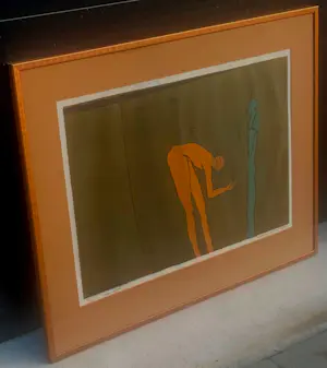 Werner Moonen - Ingelijste ets/aquatint - 1975 kopen? Bied vanaf 115!