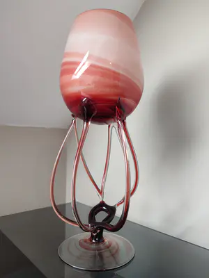 Niet of onleesbaar gesigneerd - 7 armige Octopus vaas Josefina Krosno kopen? Bied vanaf 1!