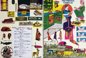 Jacqueline de Jong - prent 190: The perfect cookbook verkocht voor € 75!