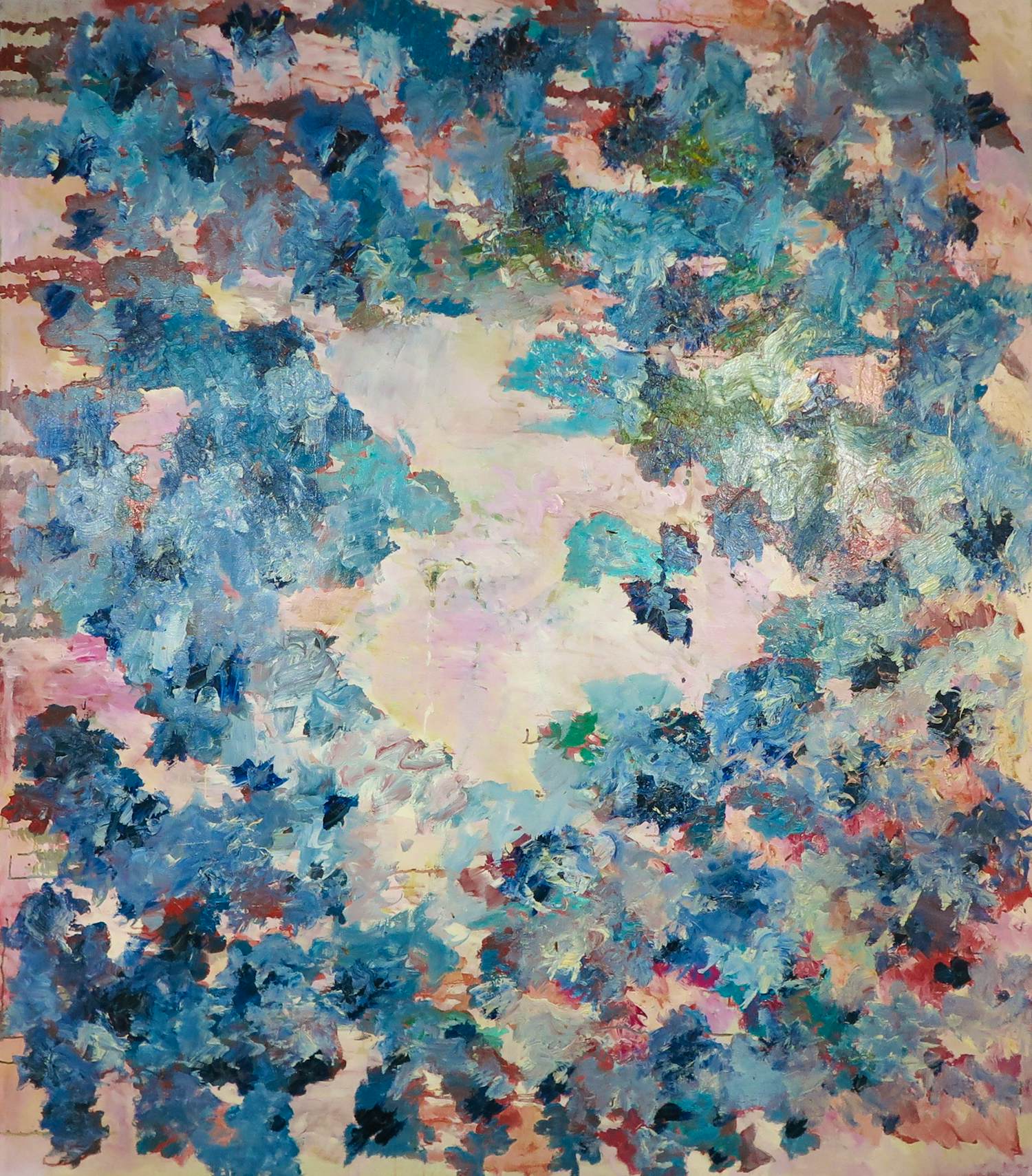 Angelos Tassopoulos - Olieverf op doek, Abstracte compositie - Zeer groot kopen? Bied vanaf 500!