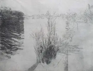 Willem den Ouden - De Waal, ets (1964, kleine oplage) kopen? Bied vanaf 195!