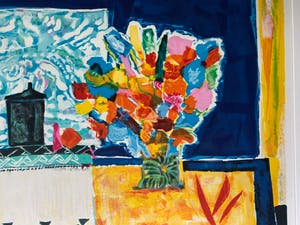 Wendy Chazin - Flowers with tablecloths kopen? Bied vanaf 70!