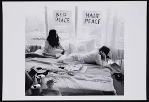 Nico Koster - Foto, John Lennon & Yoko Ono at Hilton Amsterdam kopen? Bied vanaf 100!
