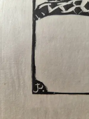 Johan Polet - Danseres. Naakt. Houtsnede uit Wendingen. kopen? Bied vanaf 89!