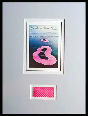 Christo - Project " Surrounded Islands " 1983 - inc. original stofmonster verkocht voor € 139!